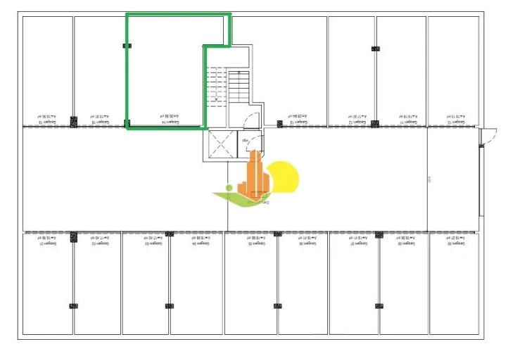 Apartamento T3 para Venda em Tavarede Planta 2