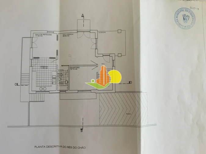 Moradia T4 para Venda em Lavos Planta 3