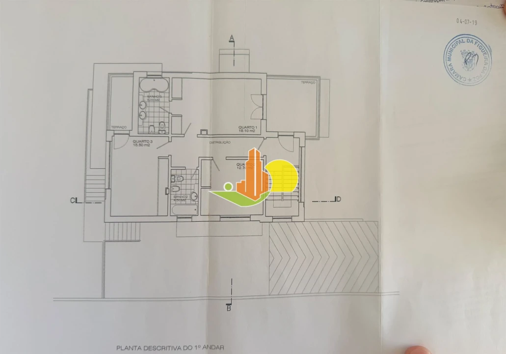 Moradia T4 para Venda em Lavos Planta 2