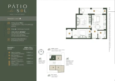 Apartamento T1 para Venda em Caniço