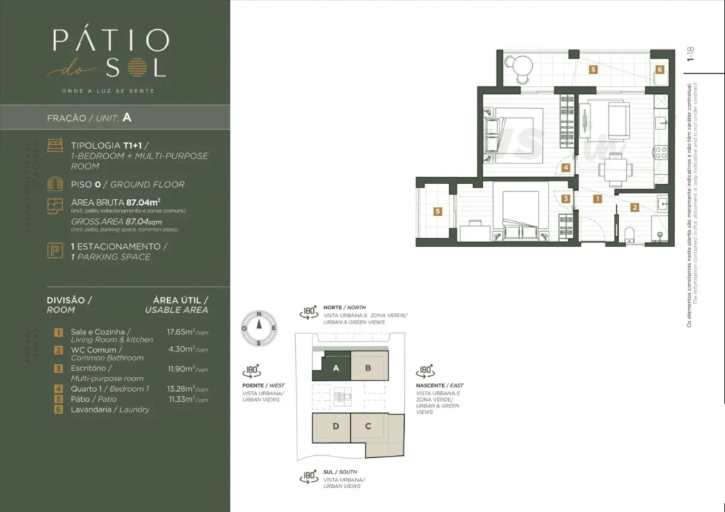 Apartamento T1 para Venda em Caniço Foto 16