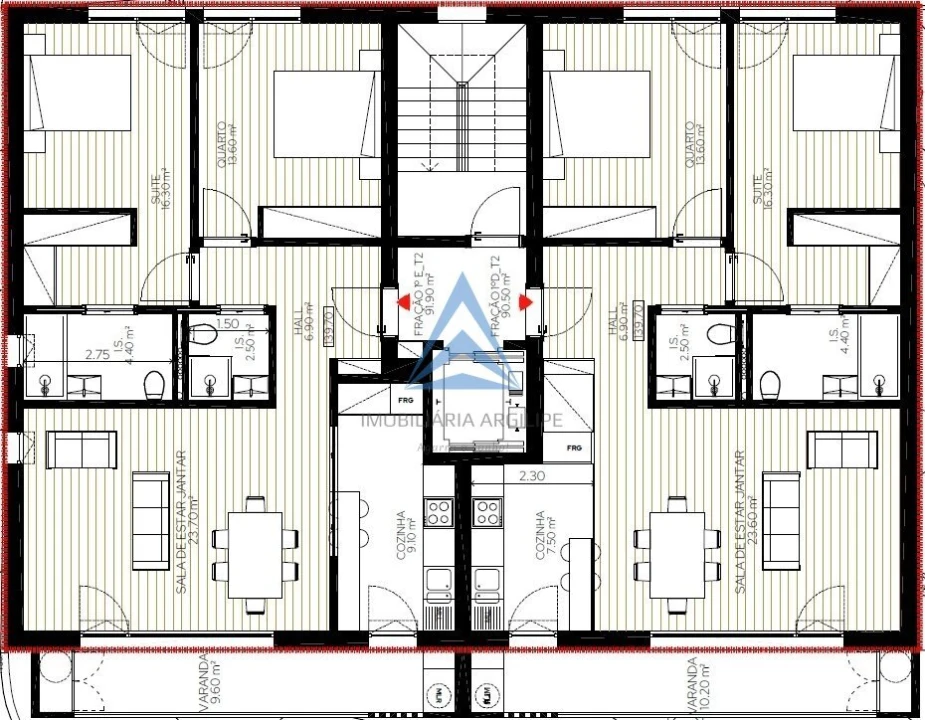Apartamento T2 para Venda em Pombal Foto 8