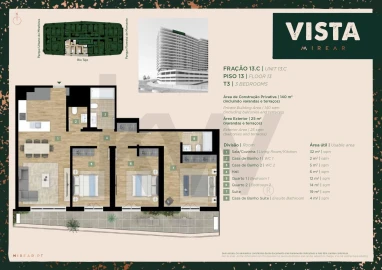 Apartamento T3 para Venda em Algés, Linda-A-Velha e Cruz Quebrada-Dafundo