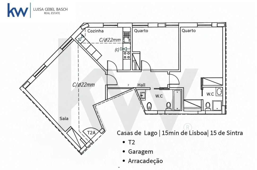 Apartamento T2 para Venda em Venteira Foto 28