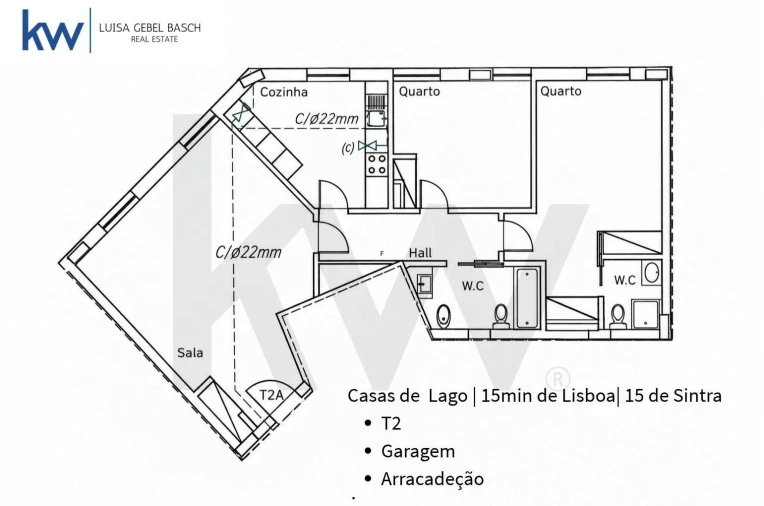 Apartamento T2 para Venda em Venteira Foto 28