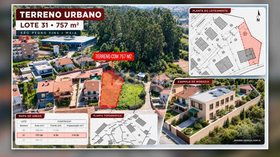 Terreno para Venda em São Pedro Fins