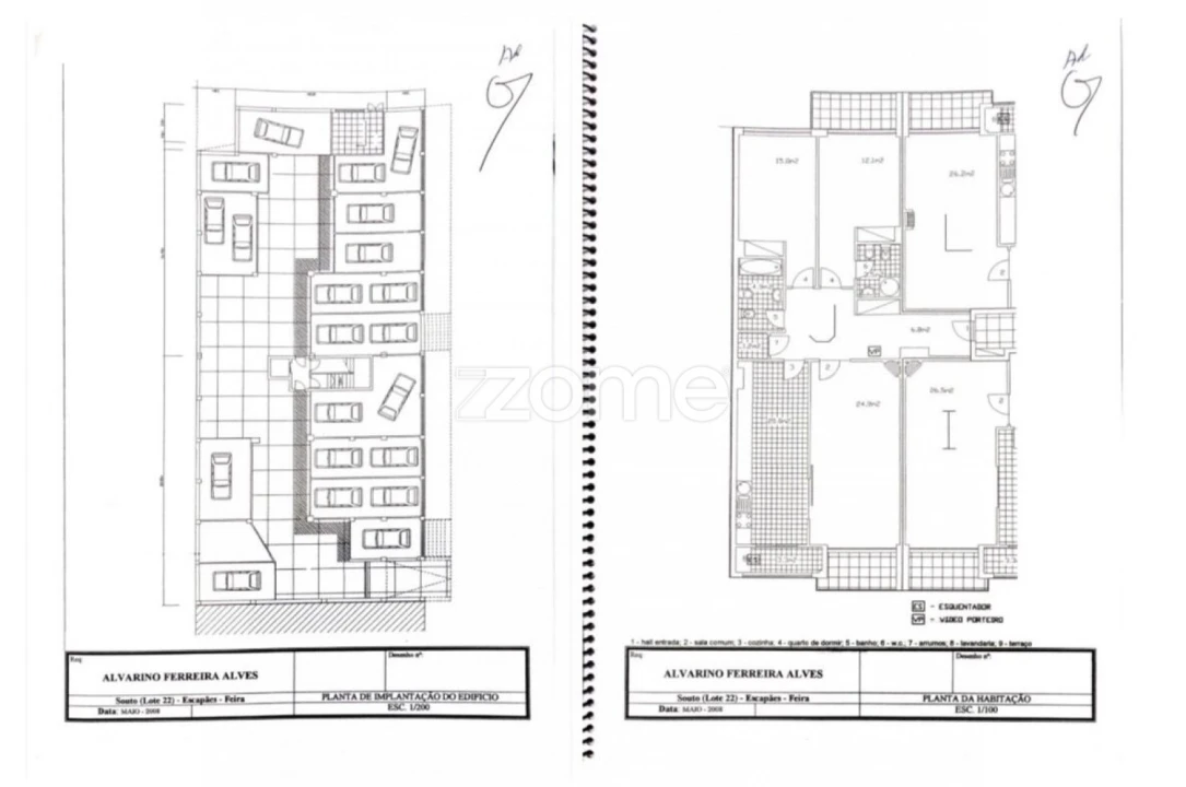 Apartamento T2 para Venda em Escapães Foto 26
