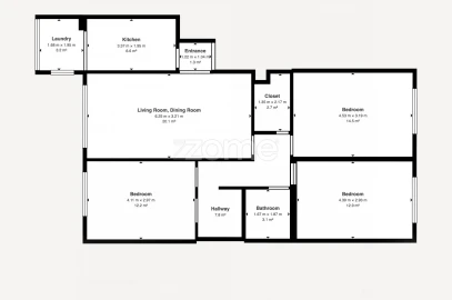 Apartamento T3 para Venda em Lordelo do Ouro e Massarelos