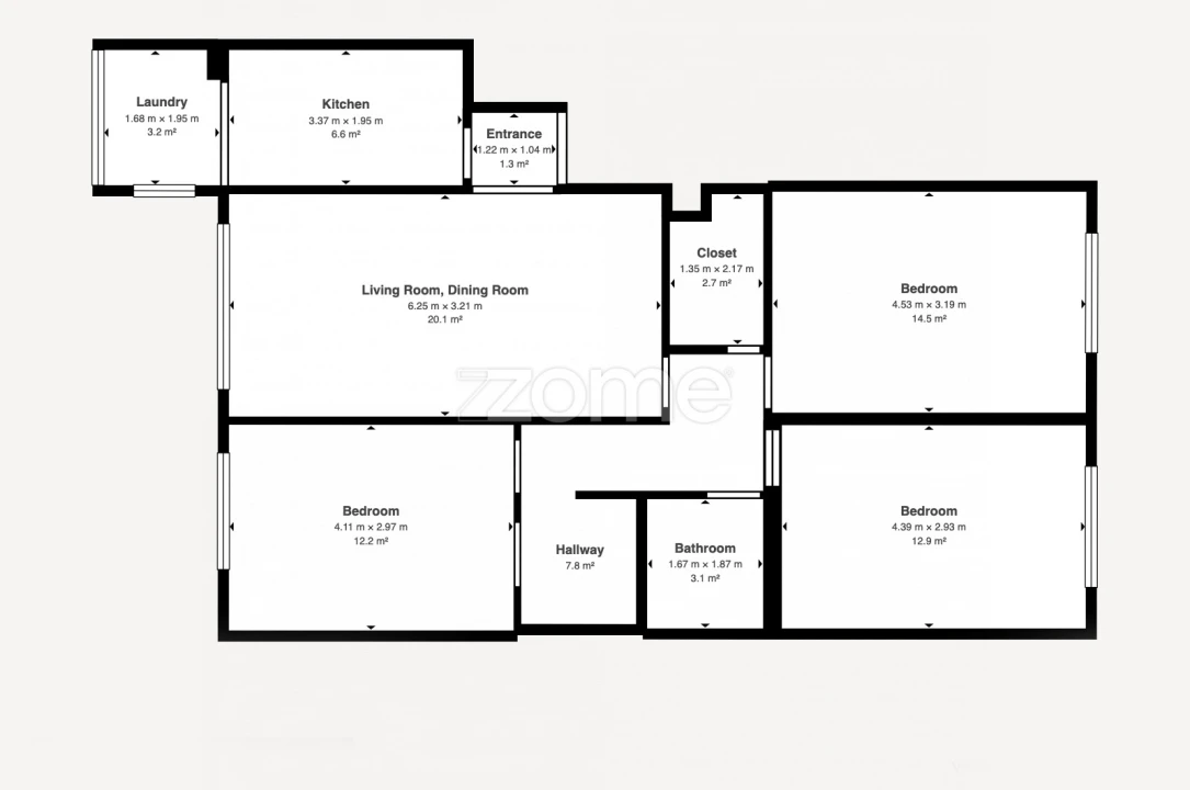 Apartamento T3 para Venda em Lordelo do Ouro e Massarelos Foto 25