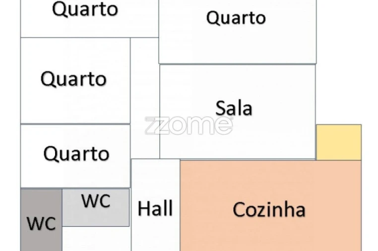 Moradia T1 para Arrendamento em Marrazes e Barosa Planta 1