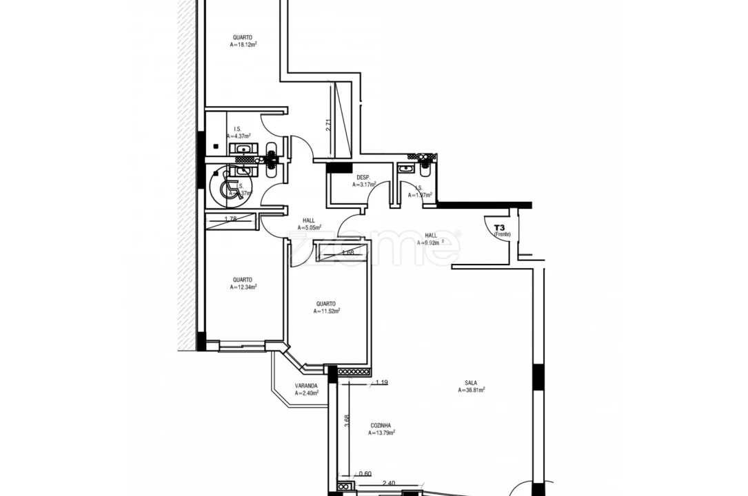 Apartamento T3 para Venda em Alenquer (Santo Estêvão e Triana) Foto 19