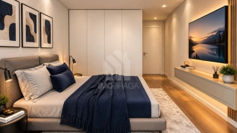 Apartamento T1 para Venda em Pousa