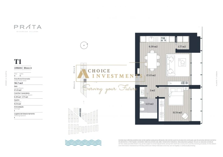 Apartamento T1 para Venda em Marvila Foto 36