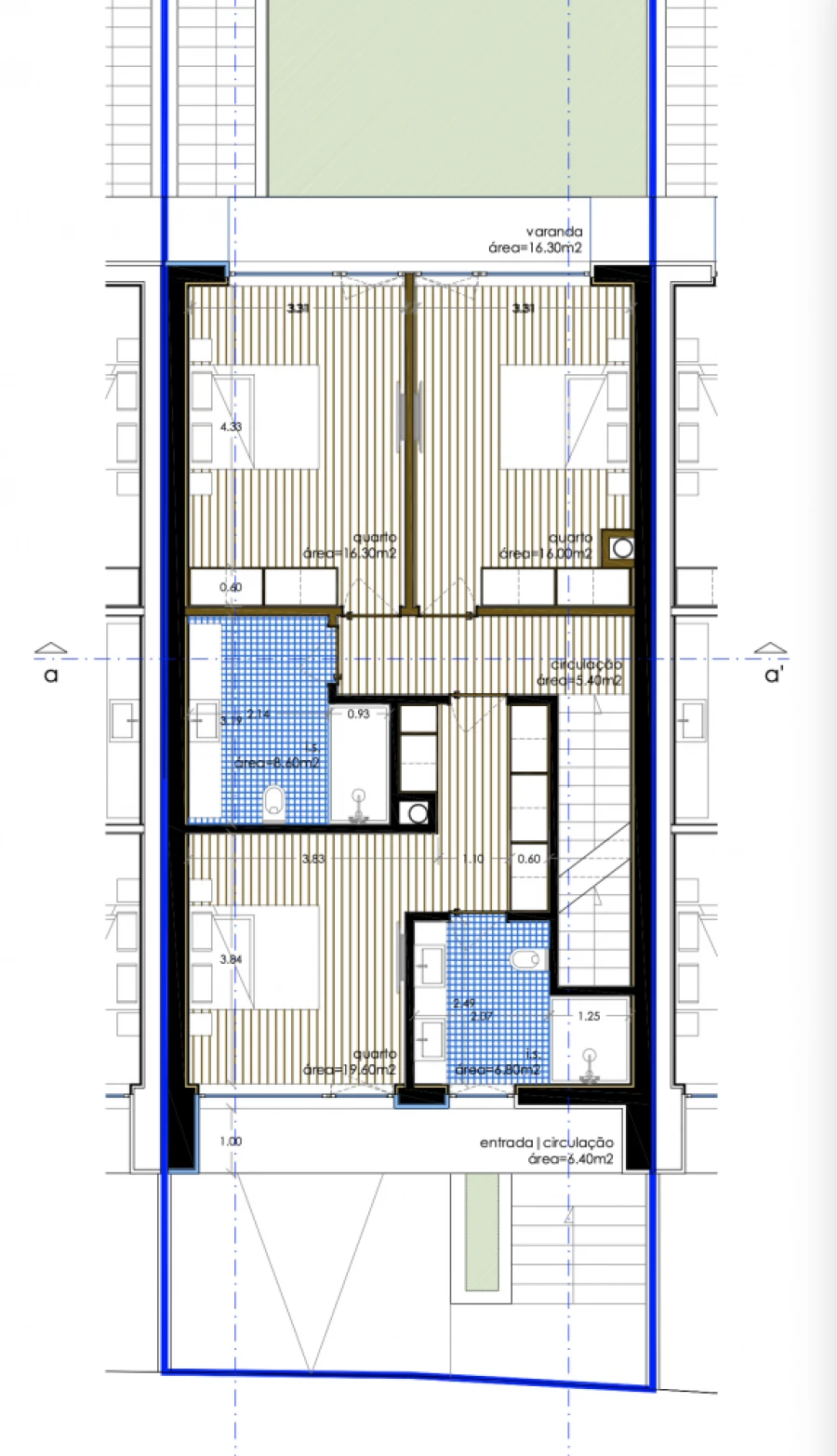 Moradia T3 para Venda em Antas e Abade de Vermoim Planta 1