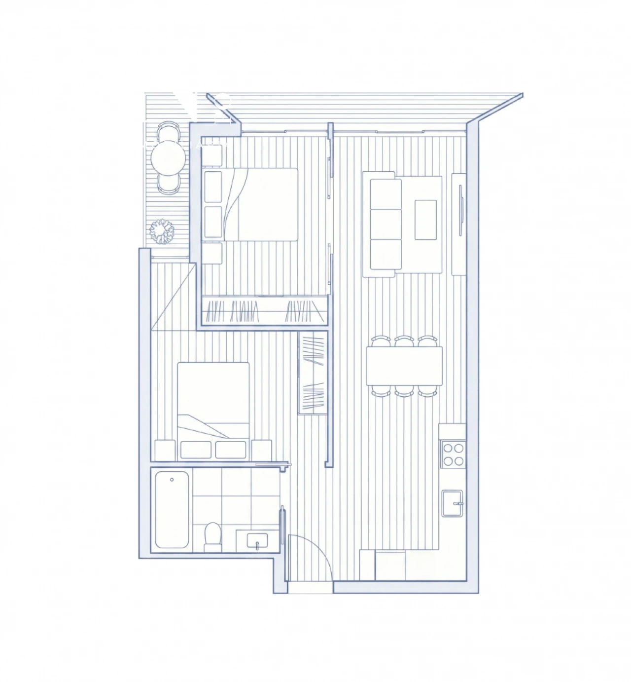 Apartamento T2 para Venda em Lordelo do Ouro e Massarelos Foto 14