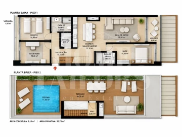 Apartamento T3 para Venda em Porto Covo
