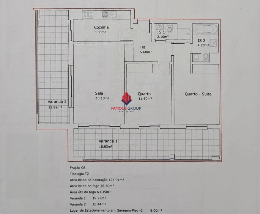 Apartamento T2 para Venda em Portimão Foto 27