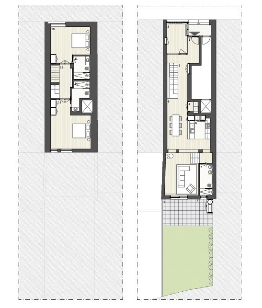 Apartamento T2 para Venda em Bonfim Planta 1