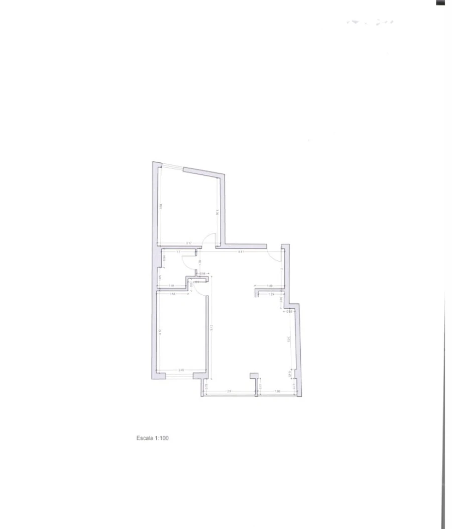 Apartamento T2 para Venda em Encosta do Sol Planta 1