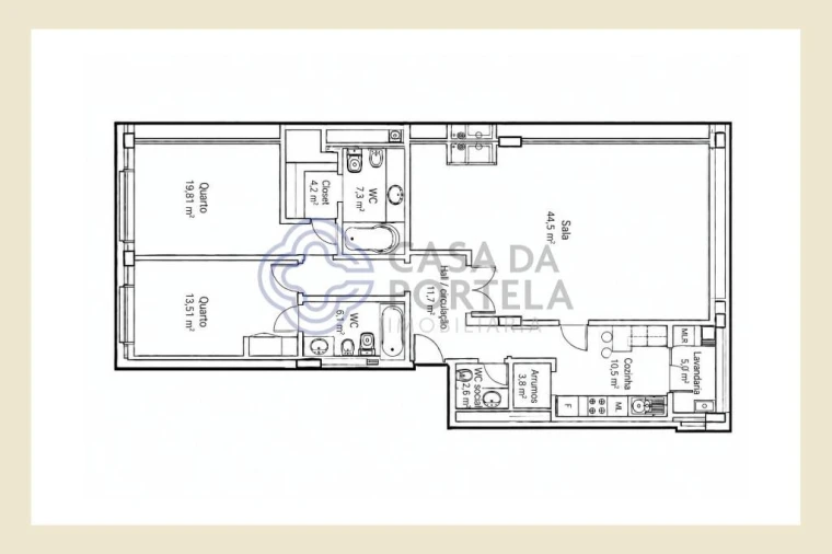Apartamento T2 para Venda em Matosinhos e Leça da Palmeira Foto 40