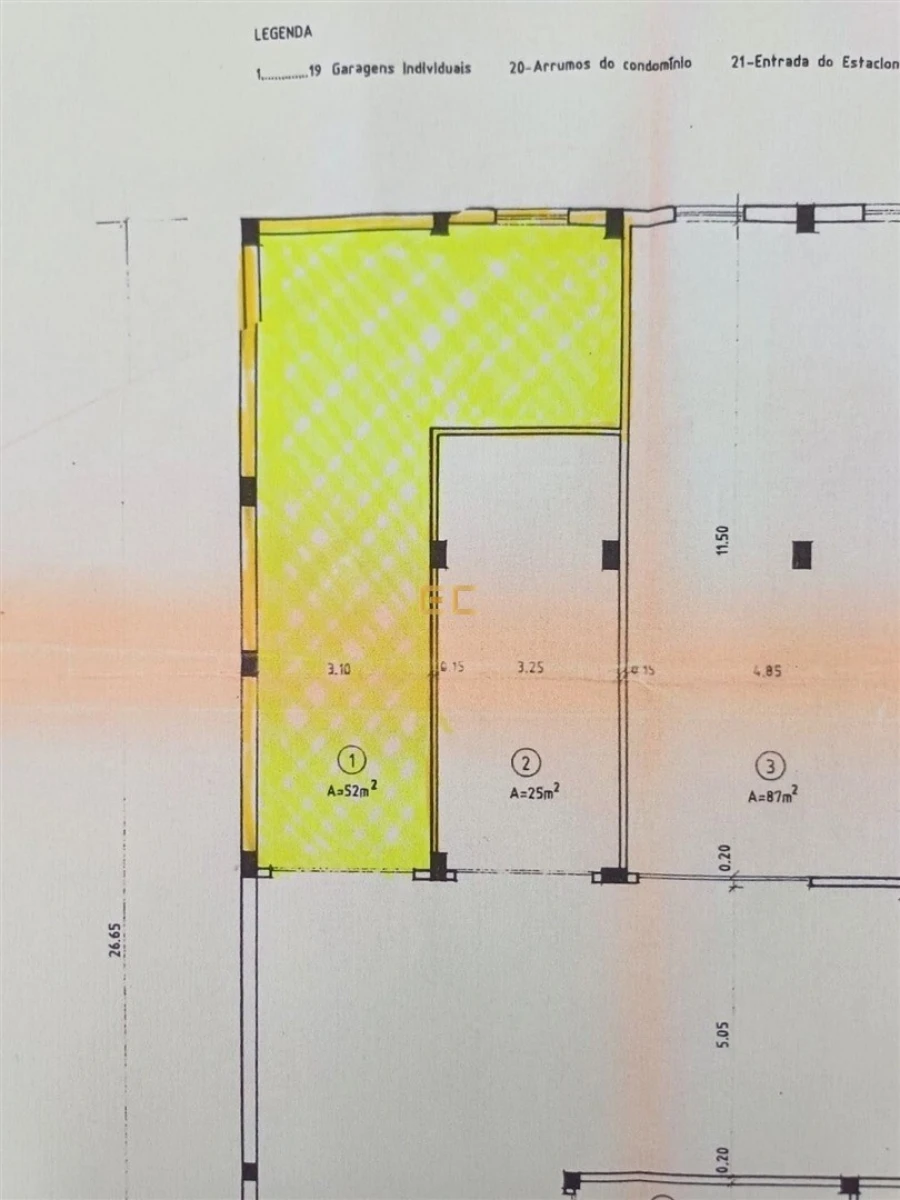 Apartamento T3 para Venda em Buarcos Planta 2