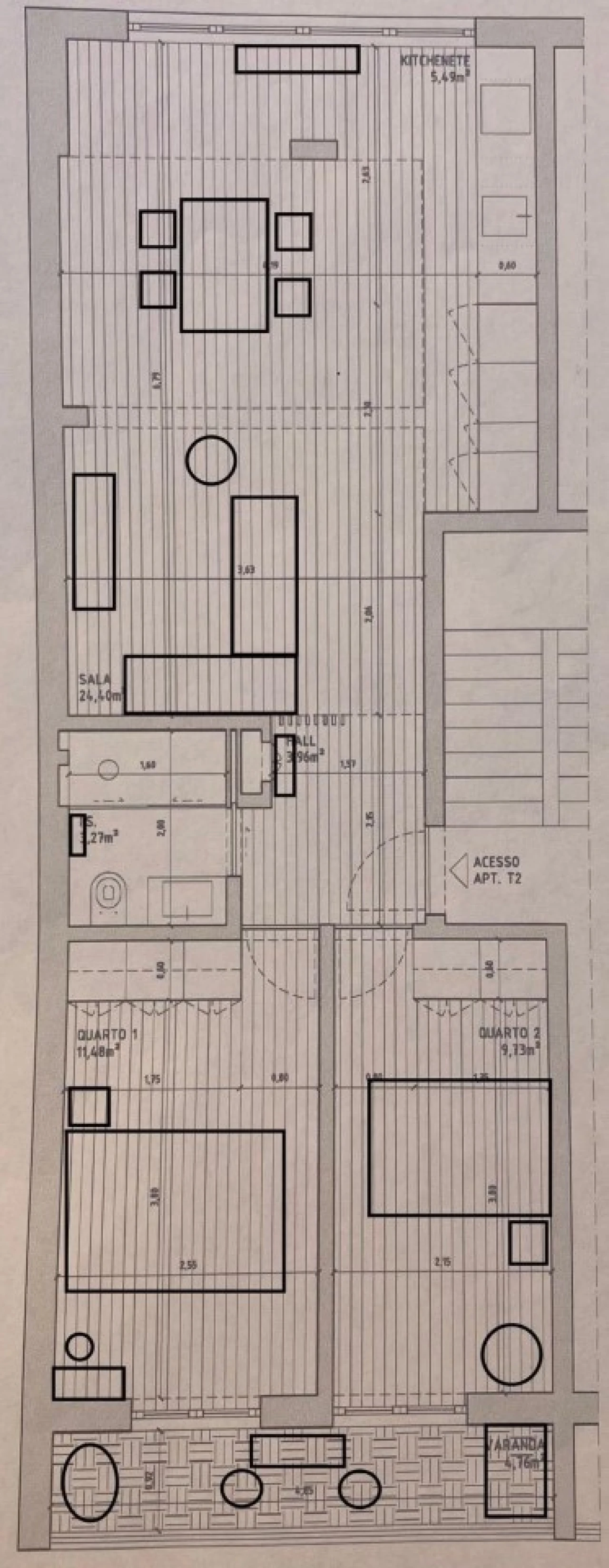 Apartamento para Venda em Algés, Linda-A-Velha e Cruz Quebrada-Dafundo Planta 2
