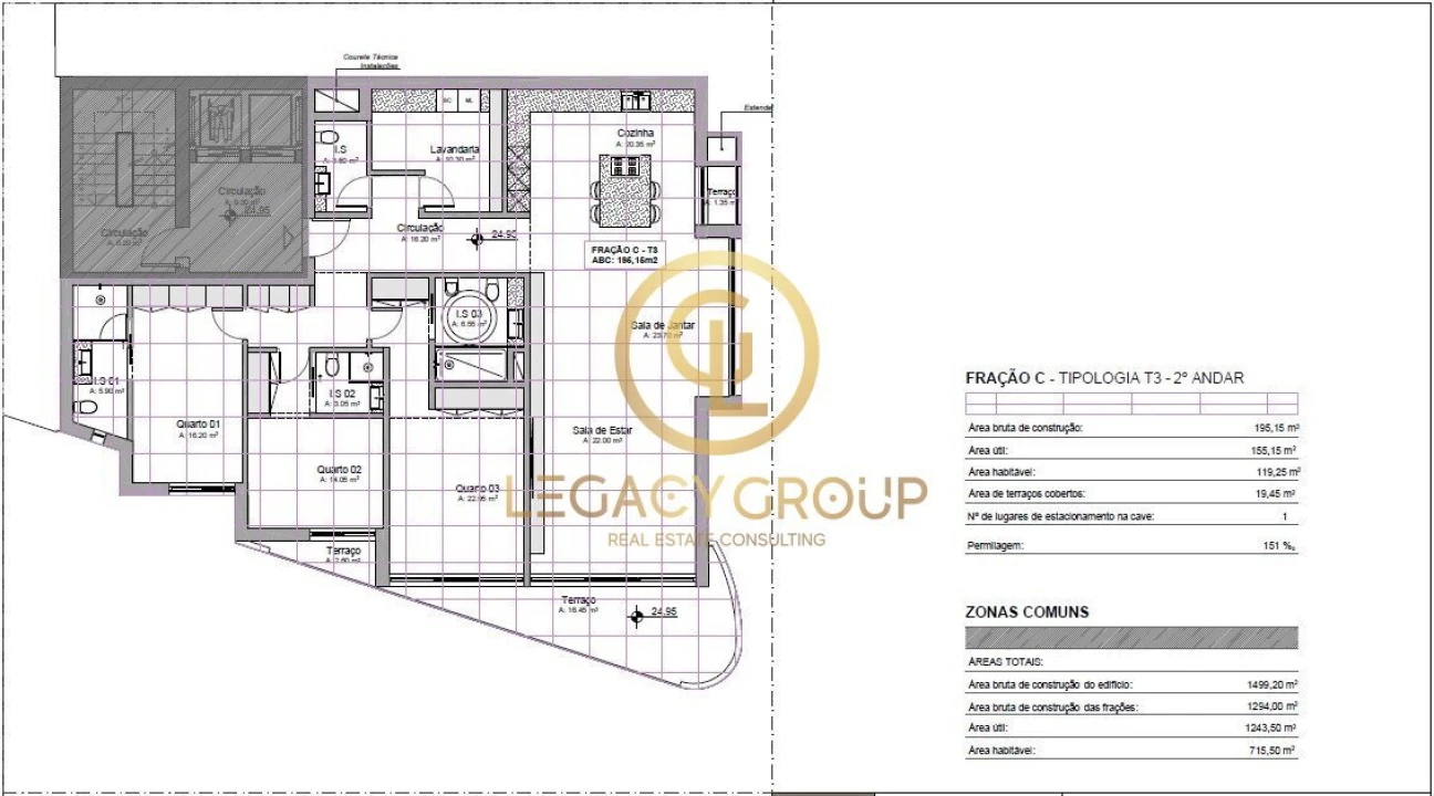 Apartamento T3 para Venda em Faro (Sé e São Pedro) Foto 8