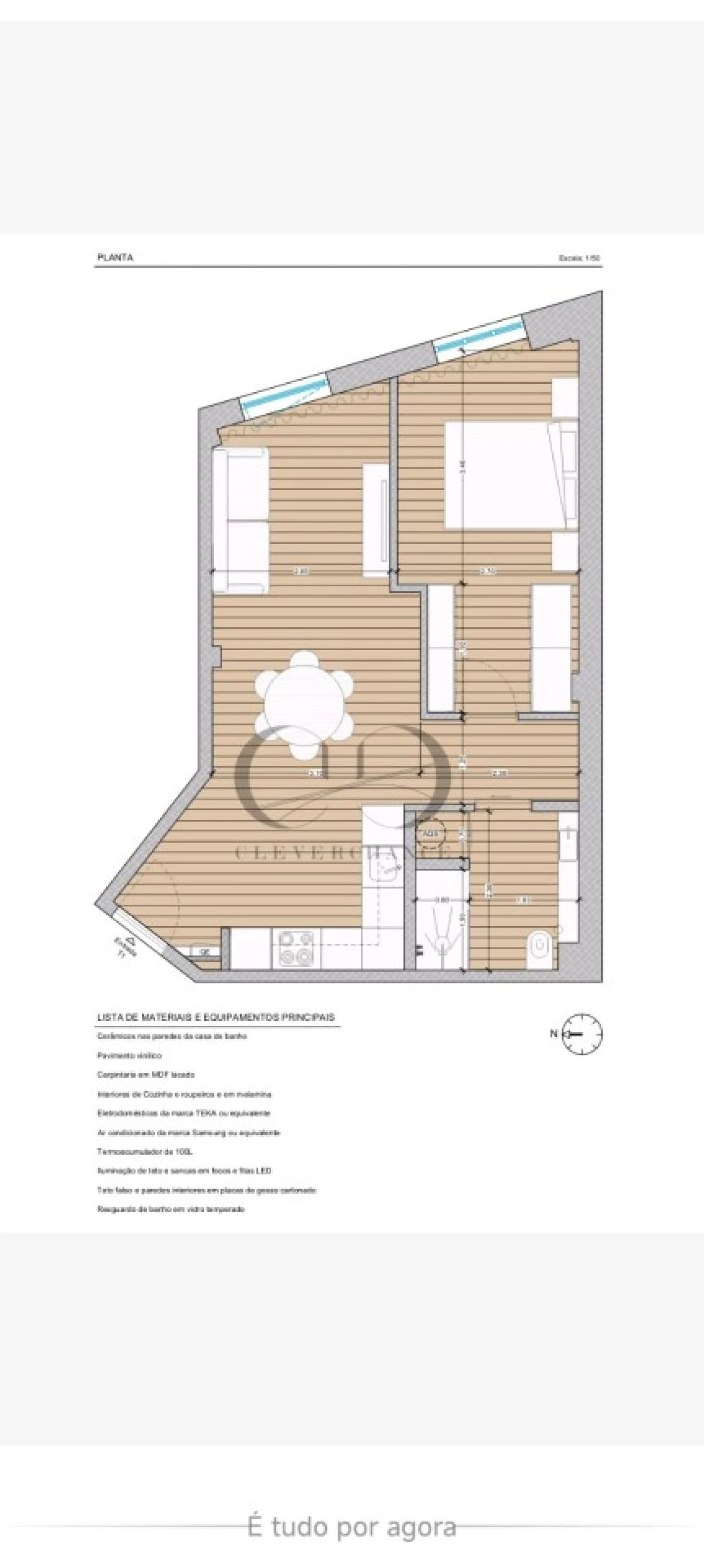 Apartamento T1 para Venda em Matosinhos e Leça da Palmeira Foto 17