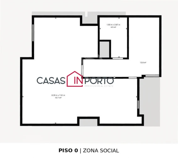 Apartamento T3 para Venda em Guia Planta 2
