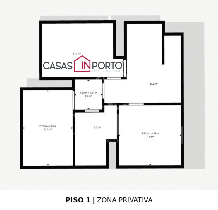 Apartamento T3 para Venda em Guia Planta 3