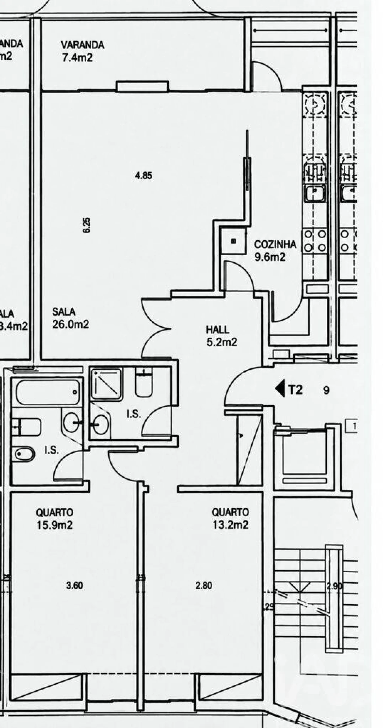 Apartamento T2 para Venda em Quarteira Foto 39