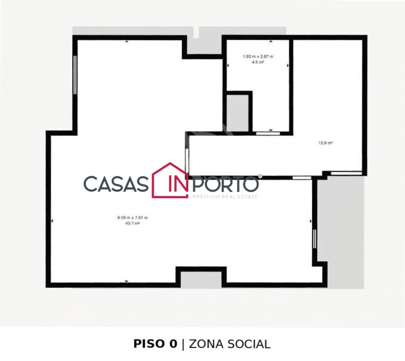 Apartamento T3 para Venda em Guia Planta 2