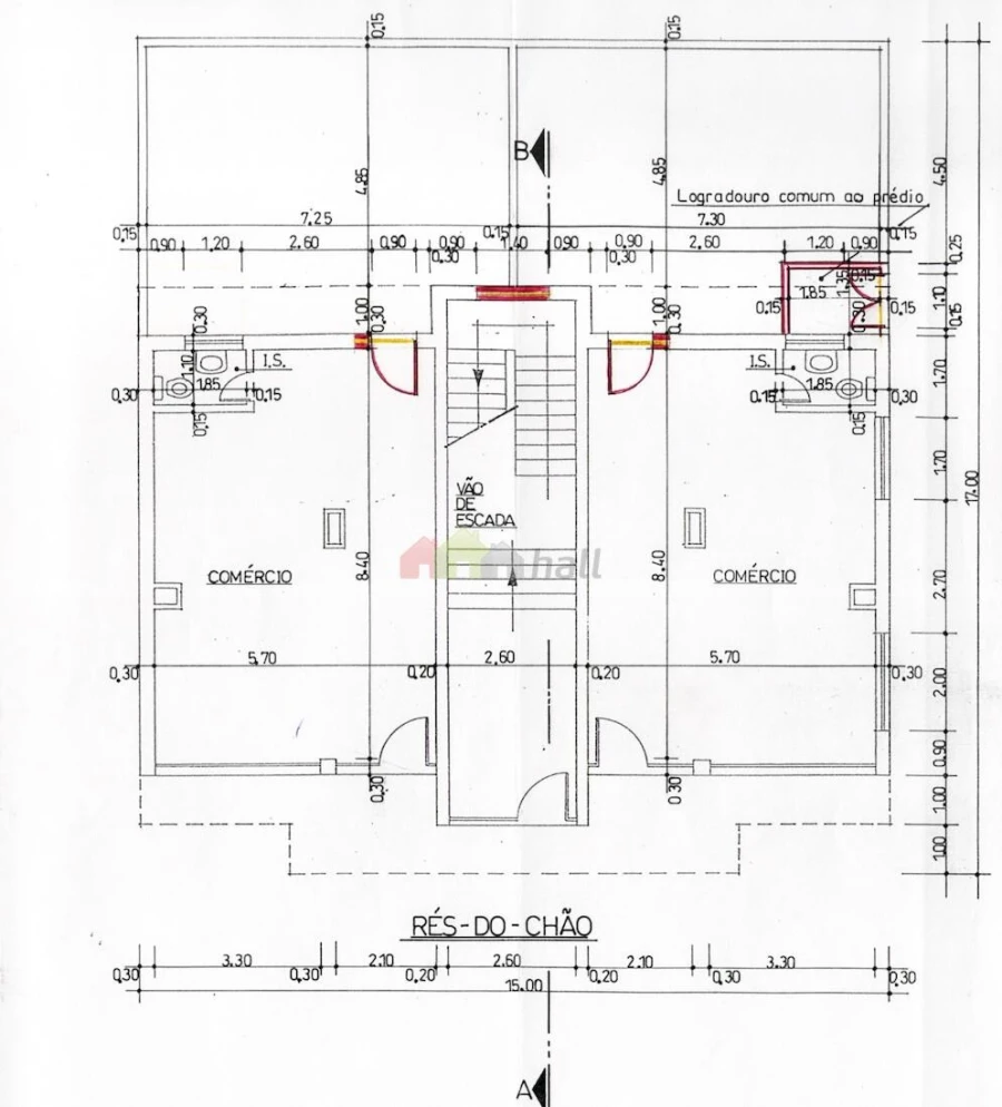 Apartamento T1 para Venda em Quinta do Conde Planta 1