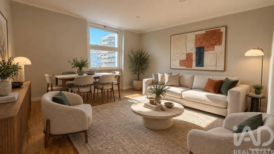 Apartamento T3 para Arrendamento em Avenidas Novas Foto 2