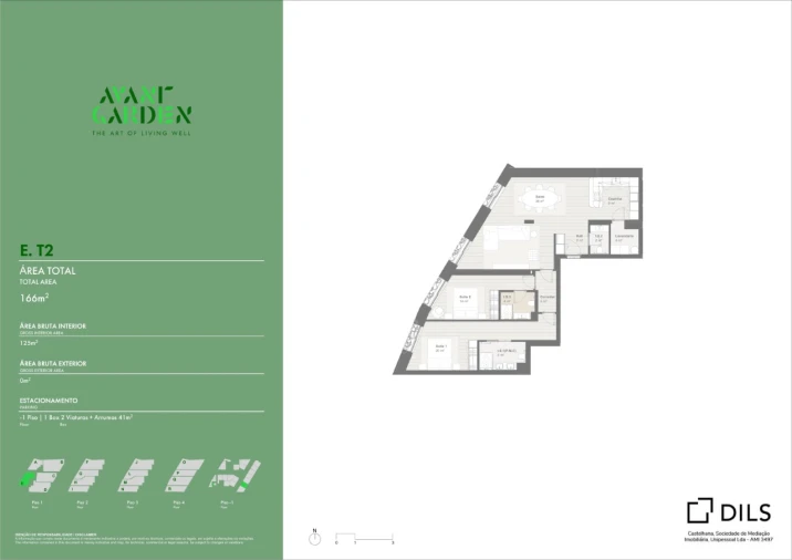 Apartamento T2 para Venda em Lordelo do Ouro e Massarelos Planta 1
