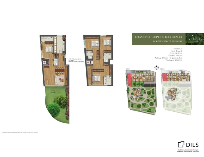 Apartamento T4 para Venda em Ramalde Planta 1