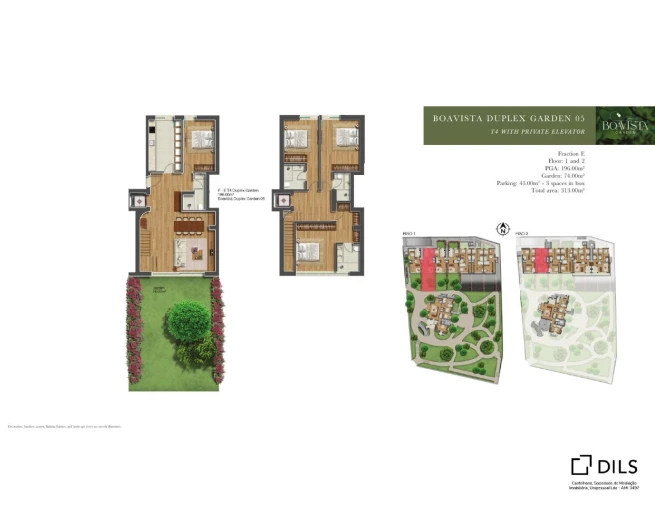 Apartamento T4 para Venda em Ramalde Planta 1