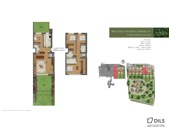 Apartamento T4 para Venda em Ramalde Planta 1