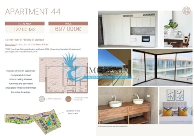 Apartamento T2 para Venda em Estômbar e Parchal