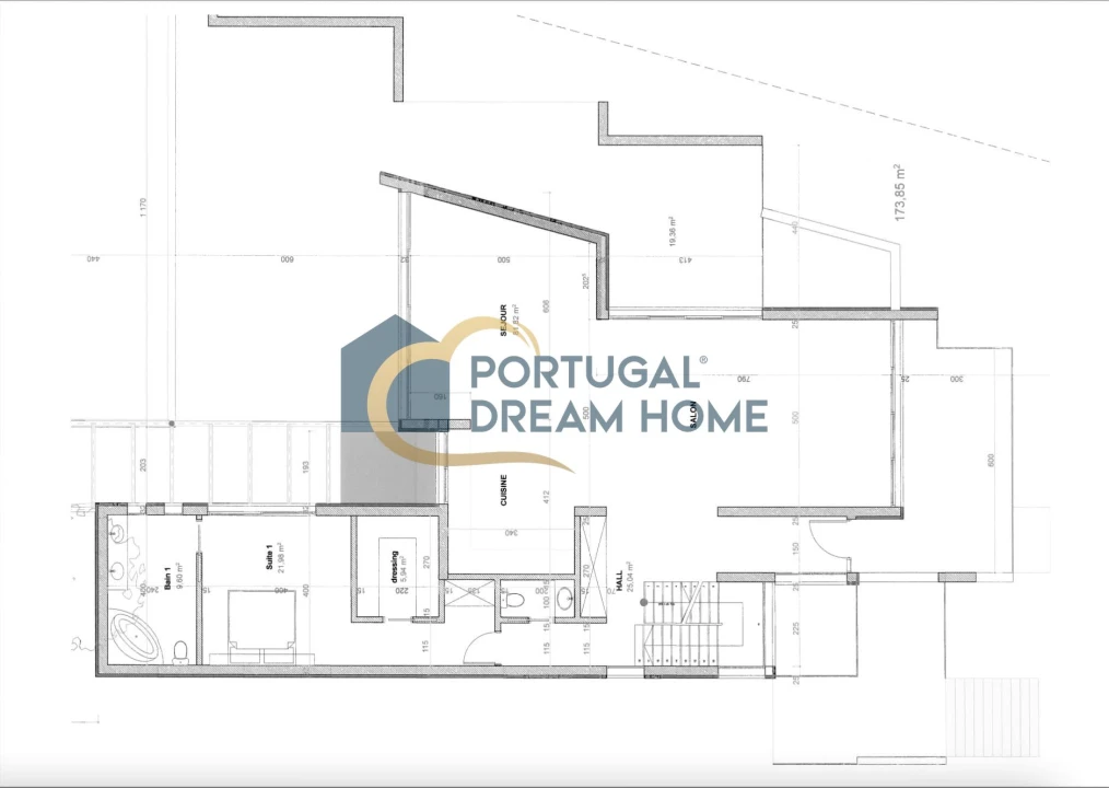 Moradia T4 para Venda em Albufeira e Olhos de Água Planta 3