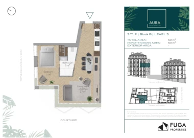 Apartamento T1 para Venda em Santo António