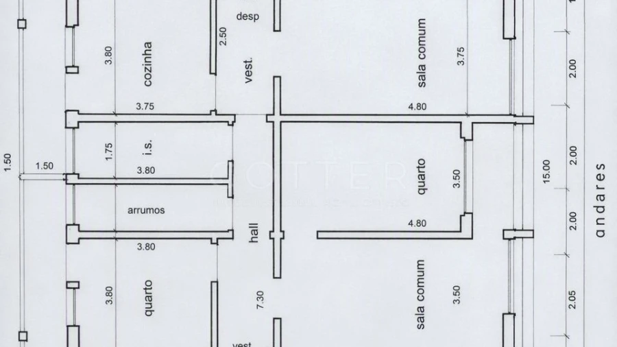Apartamento T2 para Venda em Benfica