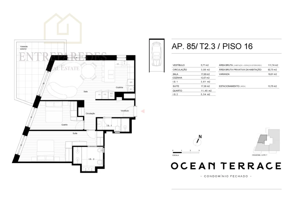 Apartamento T2 para Venda em Matosinhos e Leça da Palmeira Foto 10