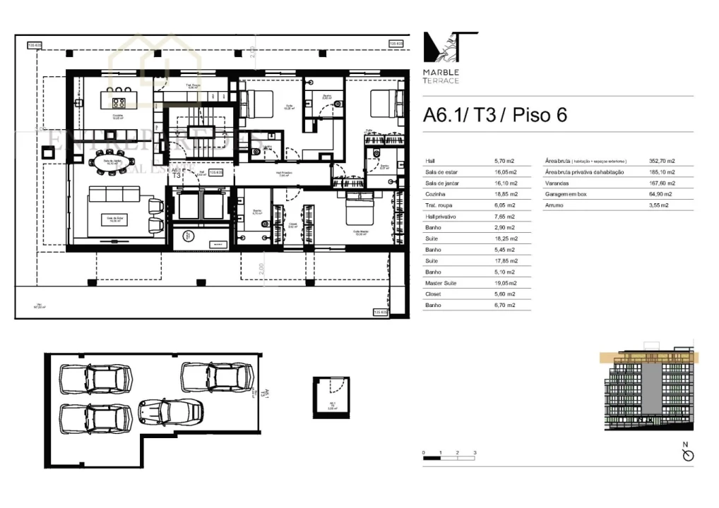 Apartamento T3 para Venda em Gondomar (São Cosme), Valbom e Jovim Foto 17