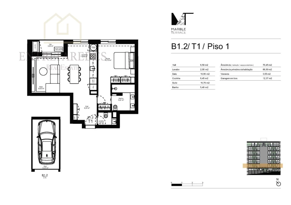 Apartamento T1 para Venda em Gondomar (São Cosme), Valbom e Jovim Foto 25