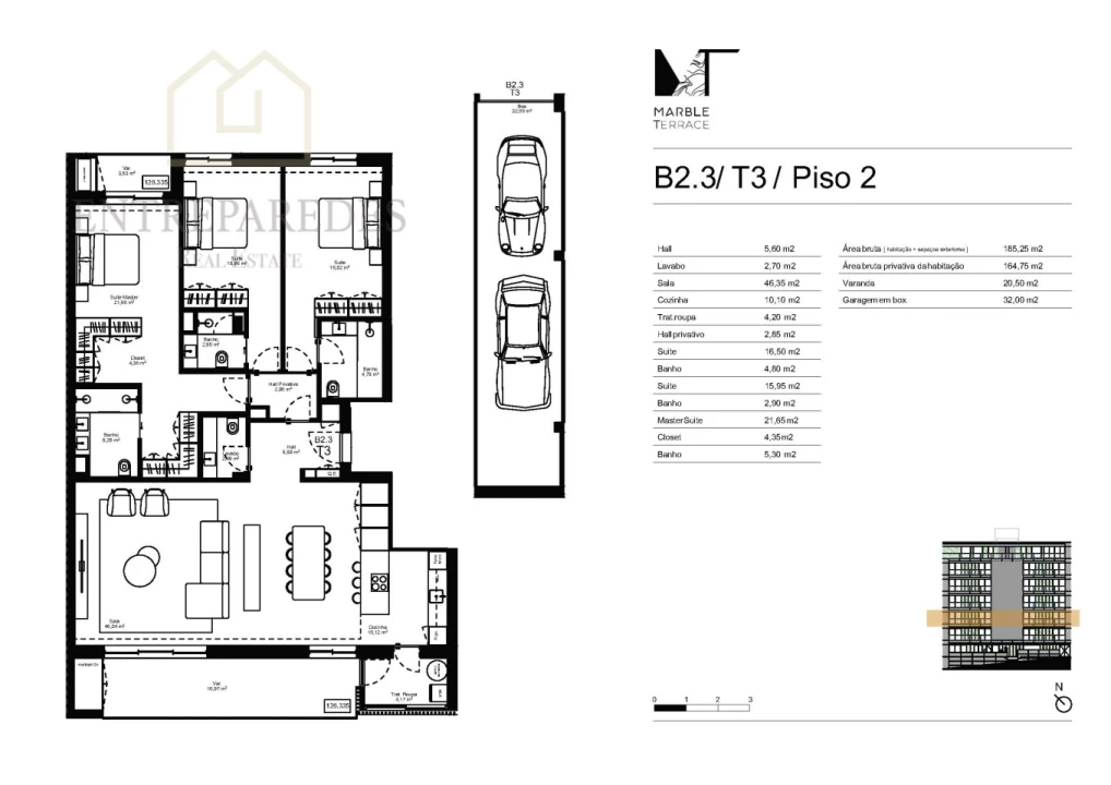 Apartamento T3 para Venda em Gondomar (São Cosme), Valbom e Jovim Foto 17