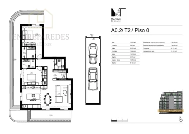 Apartamento T2 para Venda em Gondomar (São Cosme), Valbom e Jovim