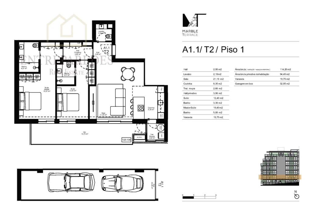 Apartamento T2 para Venda em Gondomar (São Cosme), Valbom e Jovim Foto 17