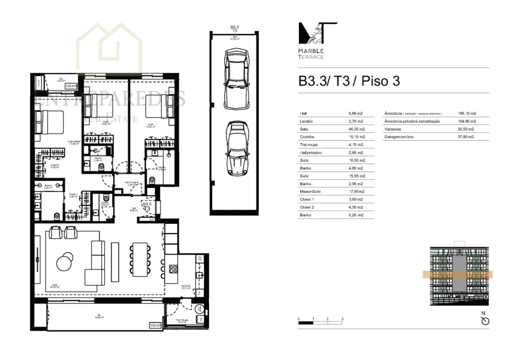 Apartamento T3 para Venda em Gondomar (São Cosme), Valbom e Jovim Foto 18