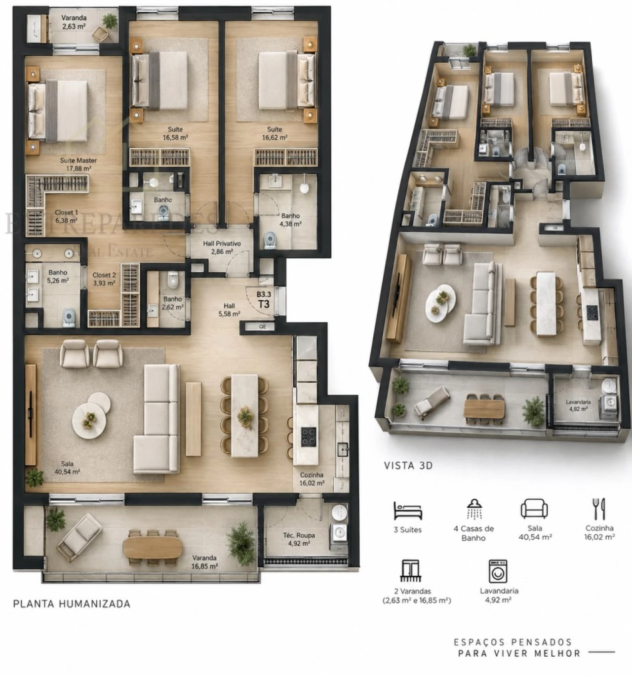 Apartamento T3 para Venda em Gondomar (São Cosme), Valbom e Jovim Foto 2
